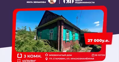 Casa 3 habitaciones en Starobin, Bielorrusia