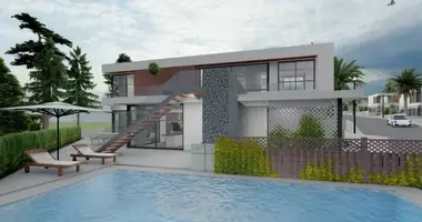 Villa  mit Meerblick, mit Terrasse, mit Garage in Bellapais, Nordzypern