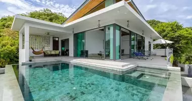 Villa 2 bedrooms with Air conditioner, with Sea view, with parking in Ko Pha-ngan, Thailand