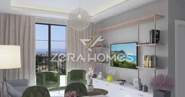 Apartamento 2 habitaciones con aparcamiento, con ascensor, con la piscina en Avsallar, Turquía