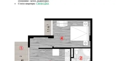 Квартира 2 комнаты в Батуми, Грузия