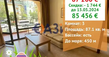 Apartamento 3 habitaciones en Nesebar, Bulgaria