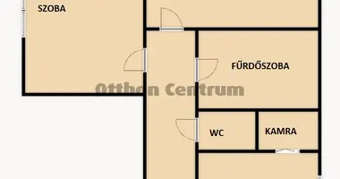 Apartamento 2 habitaciones en Budapest, Hungría