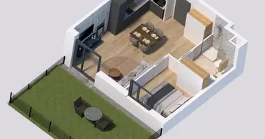 Apartamento 2 habitaciones en Poznan, Polonia