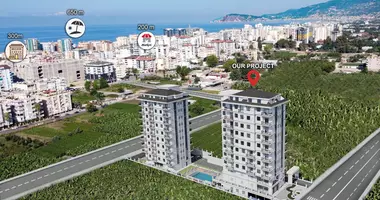 Mieszkanie 2 pokoi w Yaylali, Turcja