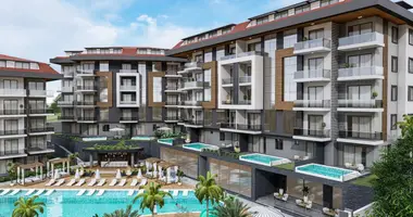 1 room apartment in Alanya, Turkey