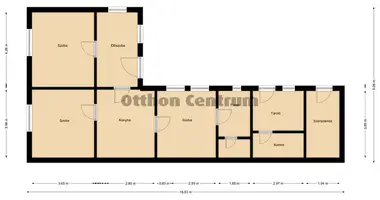 3 room house in Veroce, Hungary
