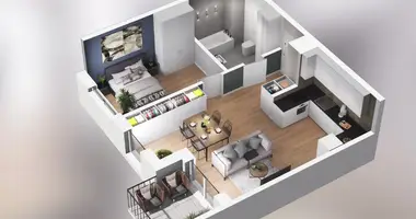 Apartamento 2 habitaciones en Poznan, Polonia