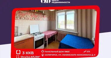 Wohnung 3 Zimmer in Soligorsk, Weißrussland