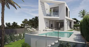 Villa  mit Terrasse, mit Badezimmer, mit Privatpool in el Campello, Spanien