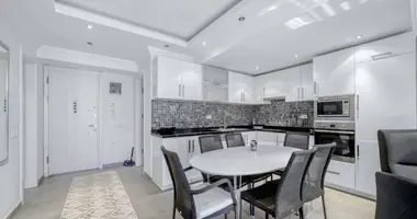 2 room apartment with elevator, with sea view, with swimming pool in Alanya, Turkey