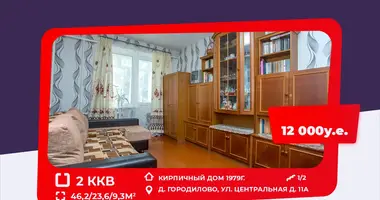 Wohnung 2 Zimmer in Haradzilava, Weißrussland