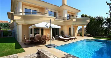 Villa 3 bedrooms with Sea view, with Swimming pool, with Mountain view in Municipality of Vari - Voula - Vouliagmeni, Greece