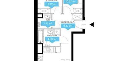 Apartamento 3 habitaciones en Poznan, Polonia