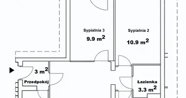 Wohnung 4 zimmer in Warschau, Polen