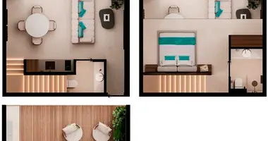 2 room apartment in Kutuh, Indonesia