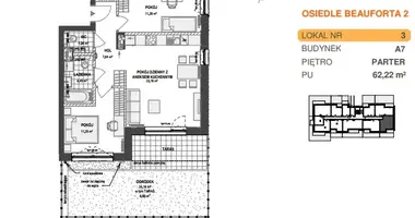 Apartamento 3 habitaciones en Pogorze, Polonia