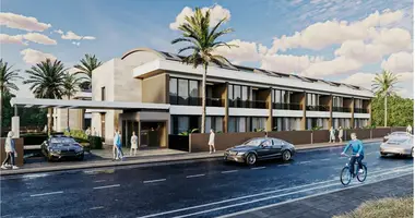 Dúplex 2 habitaciones con balcón, con airea acondicionado, con estacionamiento en Konyaalti, Turquía