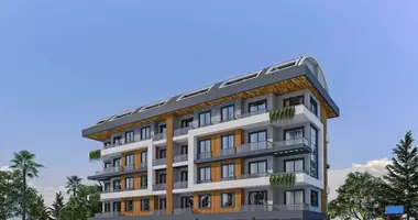 Apartamento 2 habitaciones con balcón, con amueblado, con ascensor en Payallar, Turquía