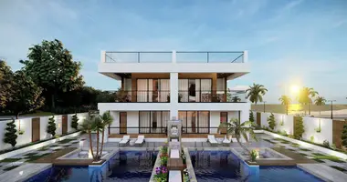 Villa 4 habitaciones con Balcón, con Aire acondicionado, con Vistas al mar en Kyrenia, Chipre del Norte