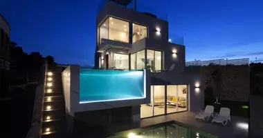 Villa 5 chambres avec Terrasse, avec Salle de stockage, avec lichnyy basseyn private pool dans Finestrat, Espagne