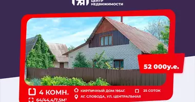 Haus 4 Zimmer in Slabada, Weißrussland