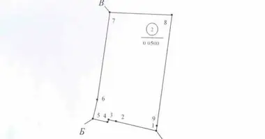 Plot of land in Tarasava, Belarus