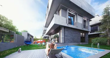 Villa 7 habitaciones con Balcón, con Aire acondicionado, con estacionamiento en Doesemealti, Turquía