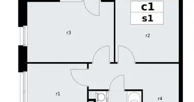 Appartement 2 chambres dans poselenie Sosenskoe, Fédération de Russie