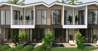 Villa 3 habitaciones con Balcón, con Amueblado, con Aire acondicionado en Canggu, Indonesia