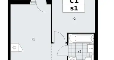 Appartement 1 chambre dans poselenie Sosenskoe, Fédération de Russie