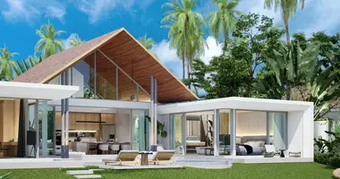 Villa 3 bedrooms with Double-glazed windows, with Furnitured, with Air conditioner in Phuket, Thailand