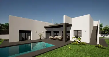 Villa 3 chambres avec Jardin, avec lichnyy basseyn private pool, avec Près de l'école dans Monover Monovar, Espagne