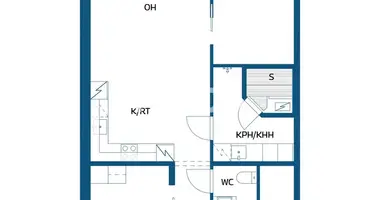 Квартира 3 комнаты в Helsinki sub region, Финляндия