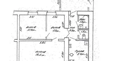 Apartamento 3 habitaciones en Minsk, Bielorrusia