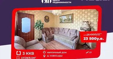 3 room apartment in Navasady, Belarus