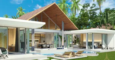 Villa 3 bedrooms with Double-glazed windows, with Furnitured, with Air conditioner in Phuket, Thailand