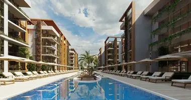 Apartamento 3 habitaciones con parque infantil, con calefacción de gas, con área protegida en Turquía