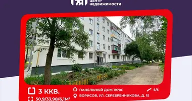 3 room apartment in Barysaw, Belarus