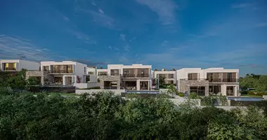Вилла 4 комнаты  с балконом, с кондиционером, с видом на море в Мотидес, Северный Кипр