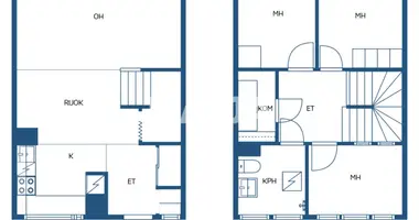 Apartamento 4 habitaciones en Helsinki sub-region, Finlandia