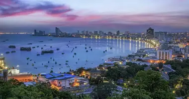 Penthouse  mit Doppelt verglaste Fenster, mit Balkon, mit Möbliert in Pattaya, Thailand