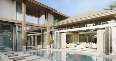 Villa 4 bedrooms with Double-glazed windows, with Furnitured, with Air conditioner in Phuket, Thailand