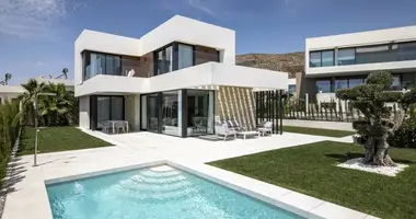 Villa 4 chambres avec parkovka parking, avec Vue sur la mer, avec Près des parcs dans Finestrat, Espagne