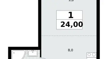 Appartement 1 chambre dans Postnikovo, Fédération de Russie