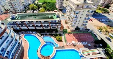 1 room apartment with elevator, with swimming pool, with sauna in Alanya, Turkey