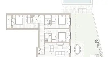 Apartamento 3 habitaciones en Tavira, Portugal