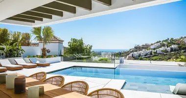 Villa 7 Zimmer mit Klimaanlage, mit Meerblick, mit Bergblick in Benahavis, Spanien