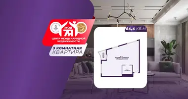 3 room apartment in Minsk, Belarus