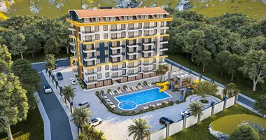Penthouse 4 Zimmer mit Balkon, mit Klimaanlage, mit Meerblick in Gazipasa, Türkei